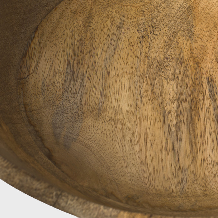 Millwood Pines Mahtotopa Handmade Wood Decorative Bowl Reviews Wayfair